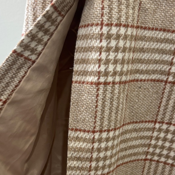 ✨ En Saison Plaid Belted Coat – Size Medium – Fully Lined & Classy - Picture 7 of 11
